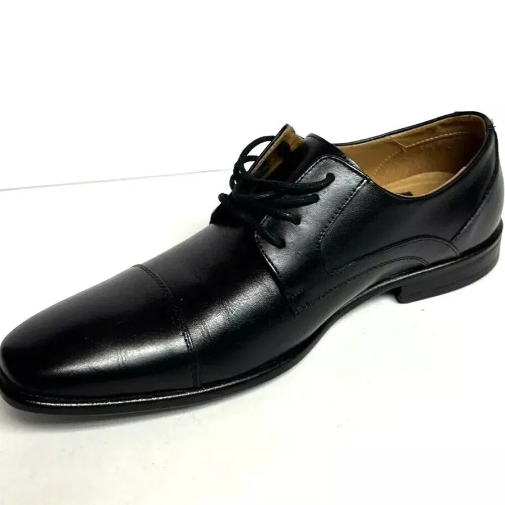 Blanco Garcia Mens Baker Cap Toe Oxford Size 8 M